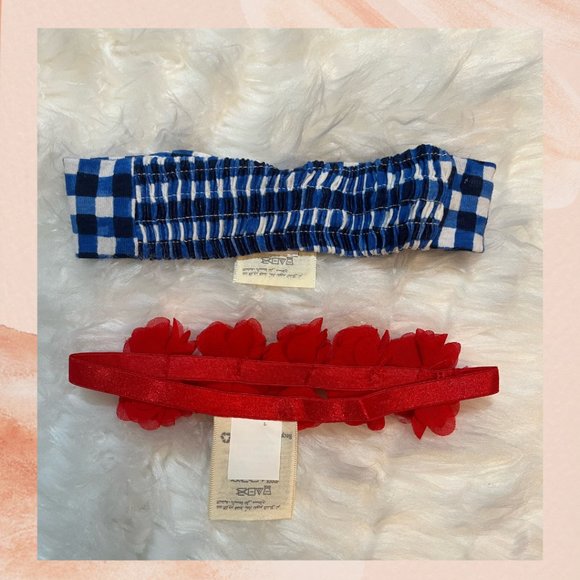 Infant Set Of 2 Elastic Headbands - Picture 4 of 4